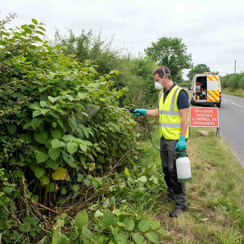 japanese knot-weed control wexford 2